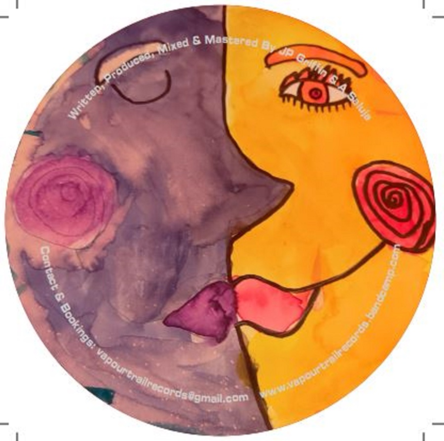 Vapour Trail Records VTR008 B-side label artwork